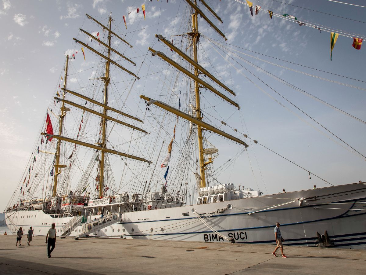 En las tripas del 'Bima Suci', el mayor buque-escuela 'made in Vigo'