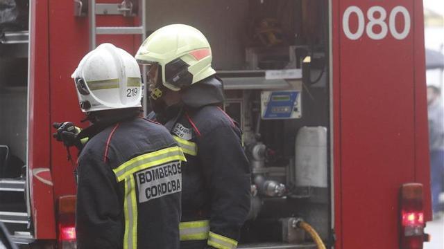 Bomberos de Córdoba, en n una imagen de archivo.