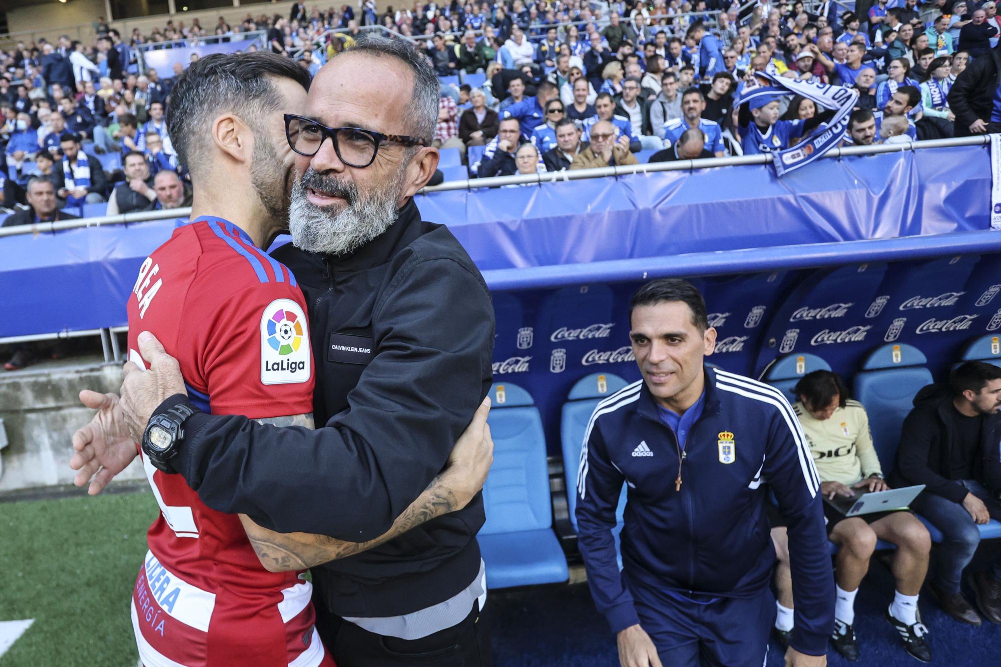 En imágenes: así fue el encuentro entre Real Oviedo y Granada en el Tartiere