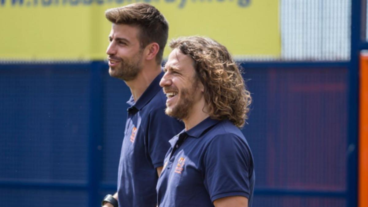 Puyol repitió unas palabras ya dichas por Piqué