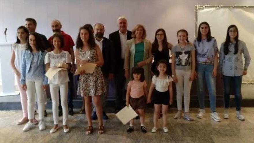 Tres alumnas estradenses premiadas en el concurso de Aspamite