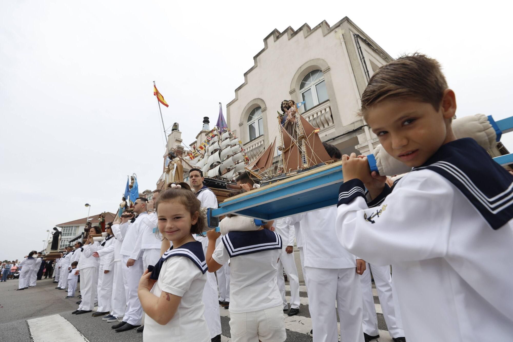 Así fue la procesión marinera de San Juan de la Arena
