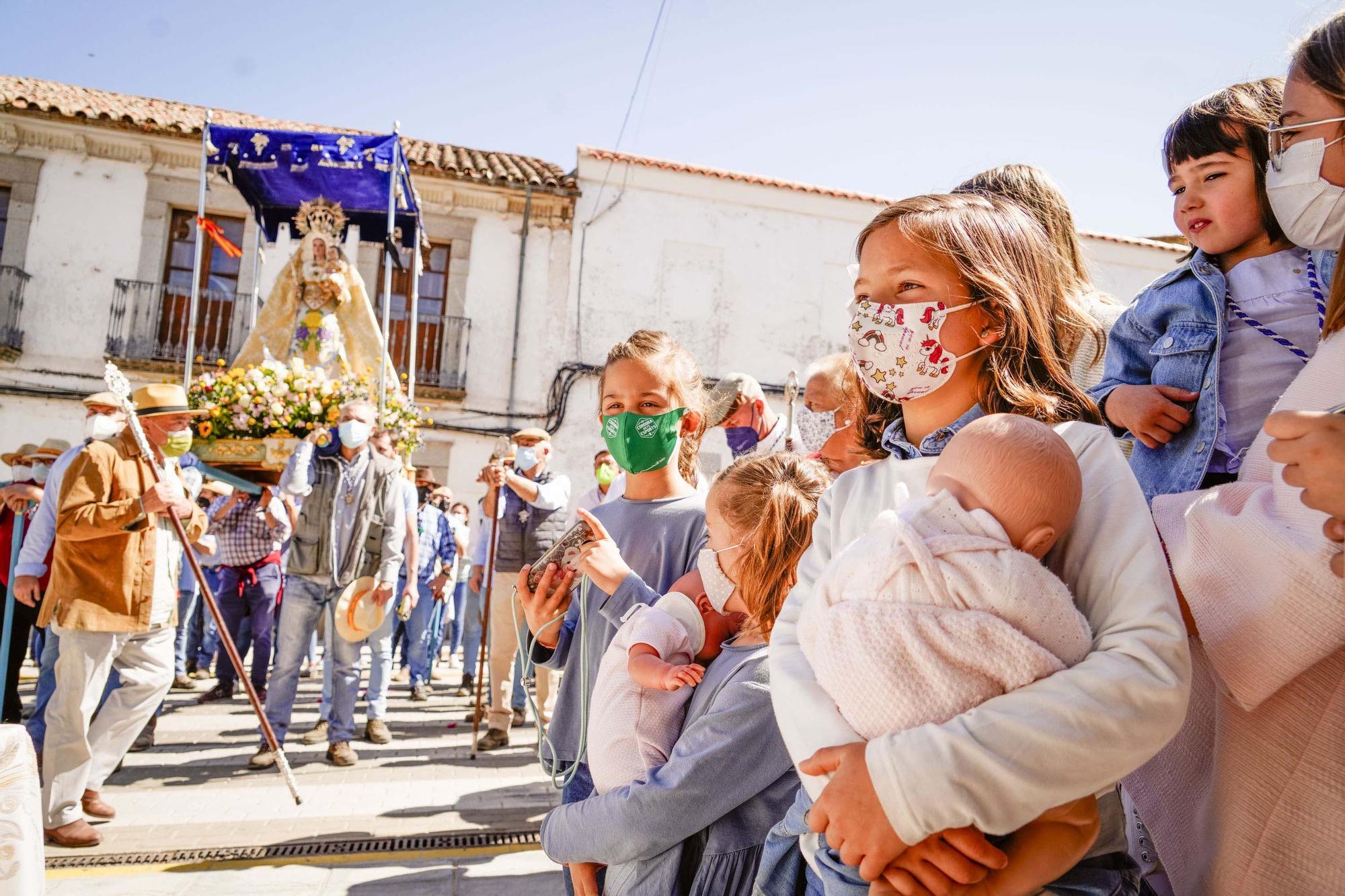 La Virgen de Luna llega a Villanueva de Córdoba