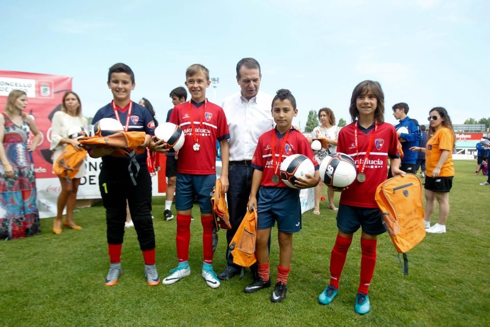 Los de Bouzas y Coia lograron el triunfo en la categoría sub 7 y sub 8 - En 2018 el torneo regresará a Balaídos