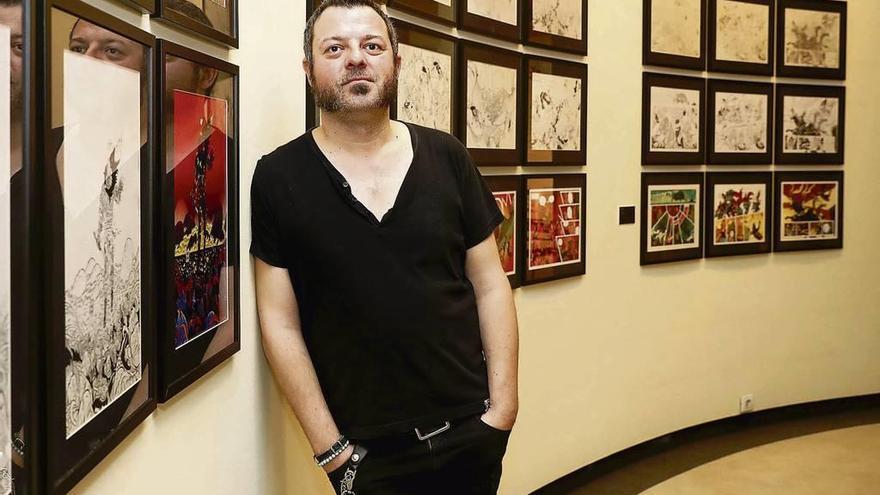 David Rubín: &quot;En la exposición se ve todo el esfuerzo que hay detrás del cómic&quot;