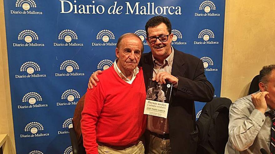 Con José María García, propietario del Movistar Inter.
