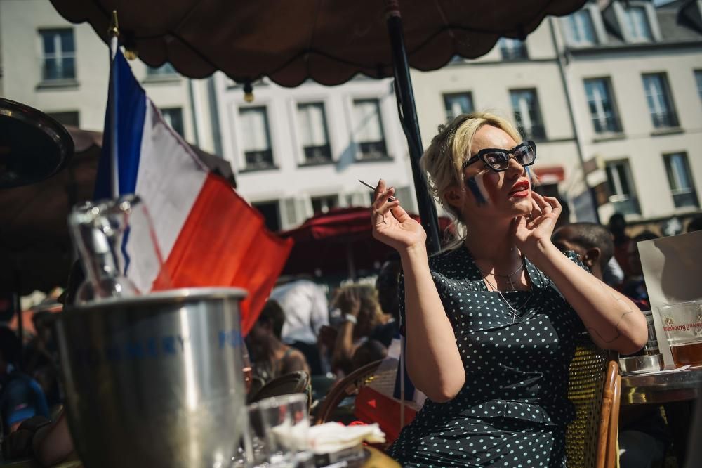 París vibra con la victoria de Francia en el Mundial