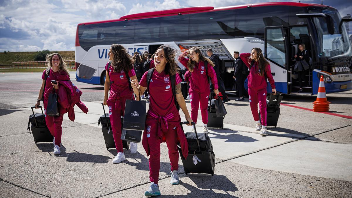 España ha partido este jueves rumbo a las Antípodas