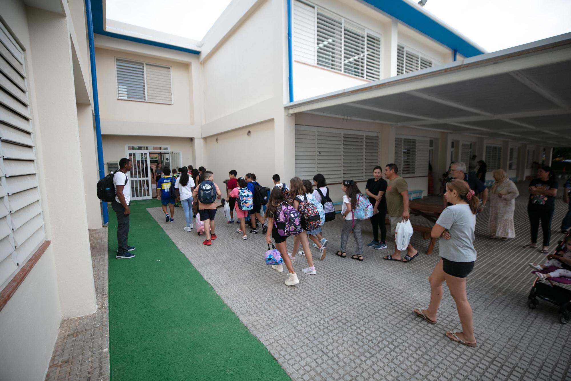 Así ha sido la vuelta a clase en Ibiza y Formentera