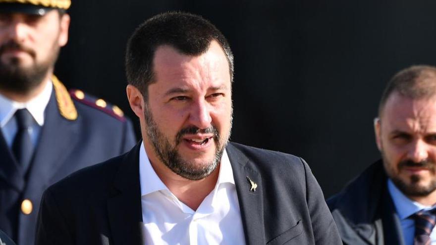 El ministro de Interior italiano, Matteo Salvini.