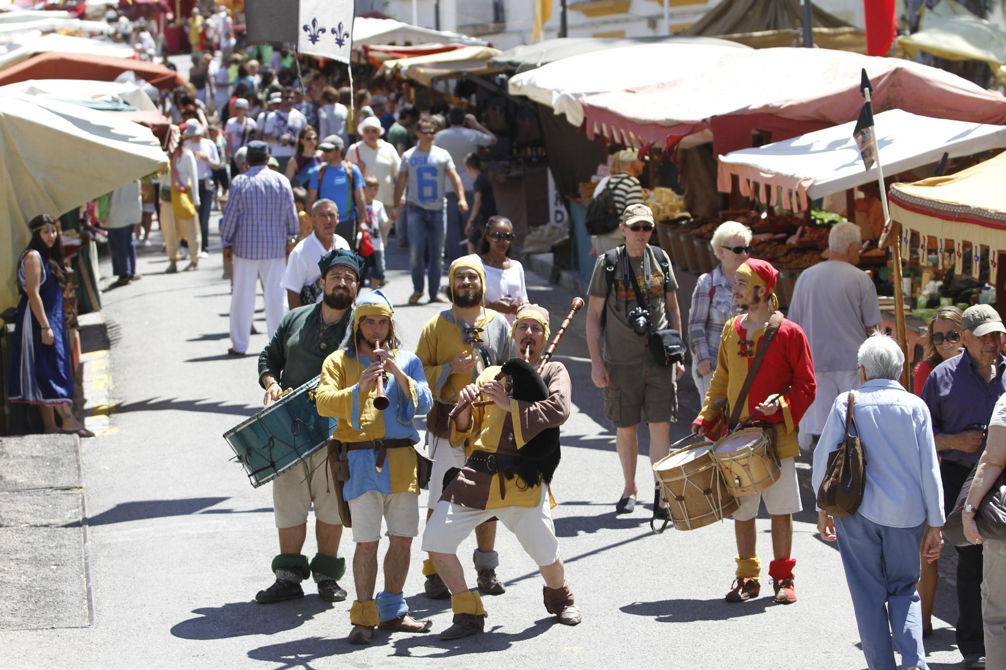 Edición de 2013 de la Feria Medieval de Ibiza.