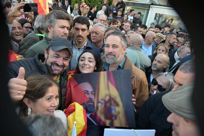 Santiago Abascal en A Coruña