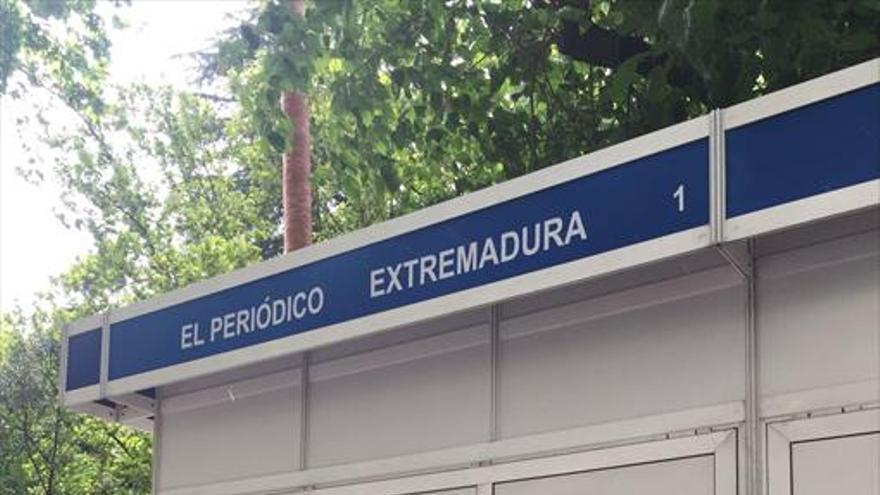 El Periódico Extremadura contará con un expositor en la Feria del Libro
