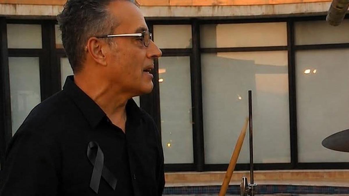 El professor de bateria de Sant Joan de Vilatorrada, Toni Gallardo