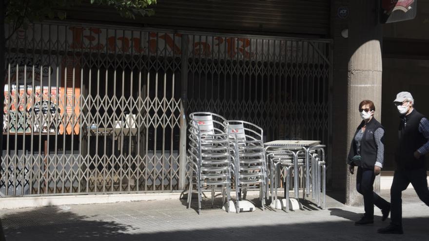 Terrassa d&#039;un bar tancada per l&#039;estat d&#039;alarma |