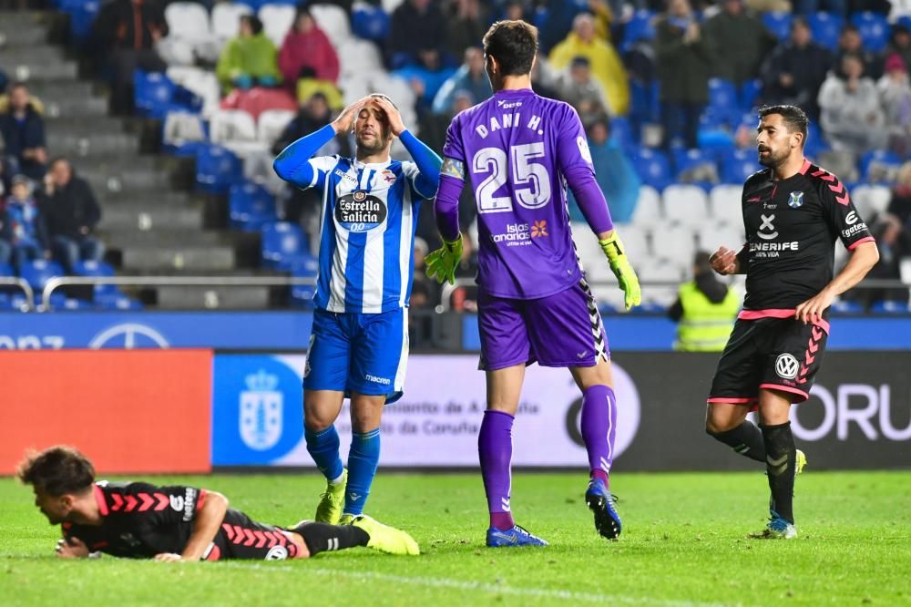 El Dépor no pasa del empate ante el Tenerife