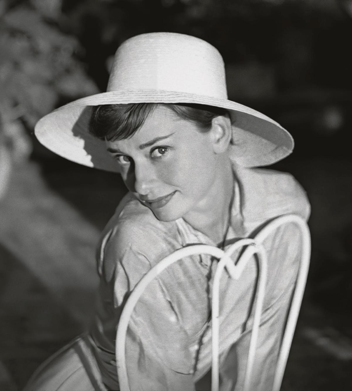 Audrey, fotografiada por su esposo Mel Ferrer.