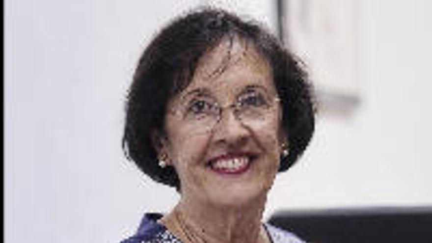 La presidenta de Unicef en Canarias, Rosa Gloria Suárez.