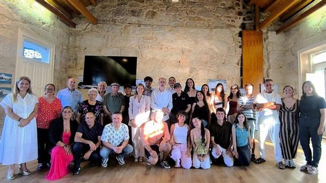 Foto de familia na presentación do documental.
