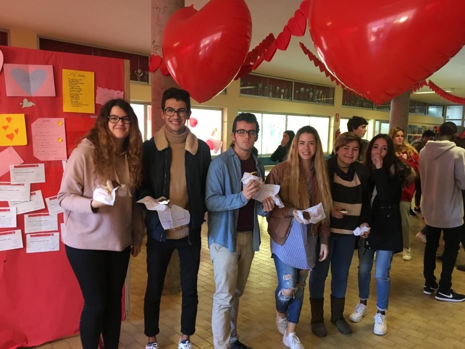 San Valentín solidario en el colegio Sant Josep Obrer