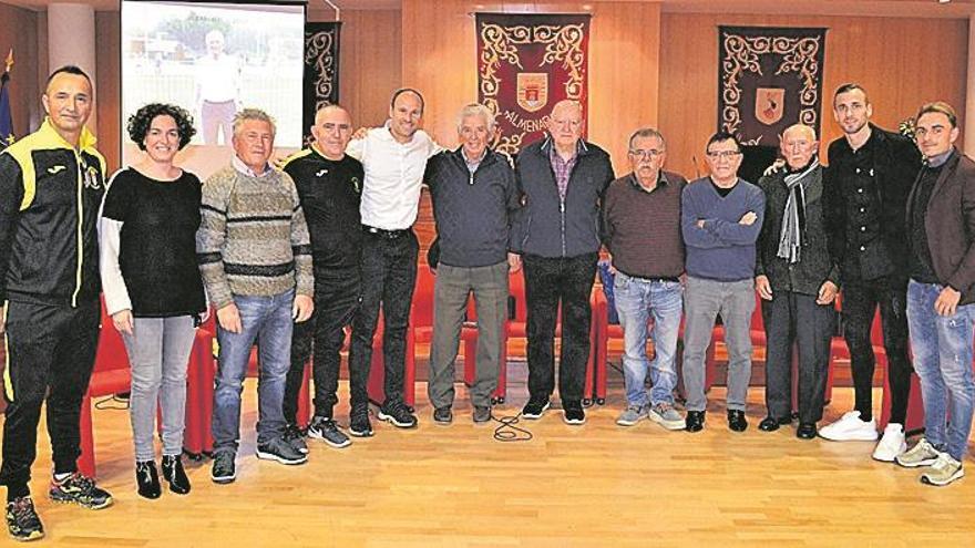 inician los actos del medio siglo de campo de fútbol