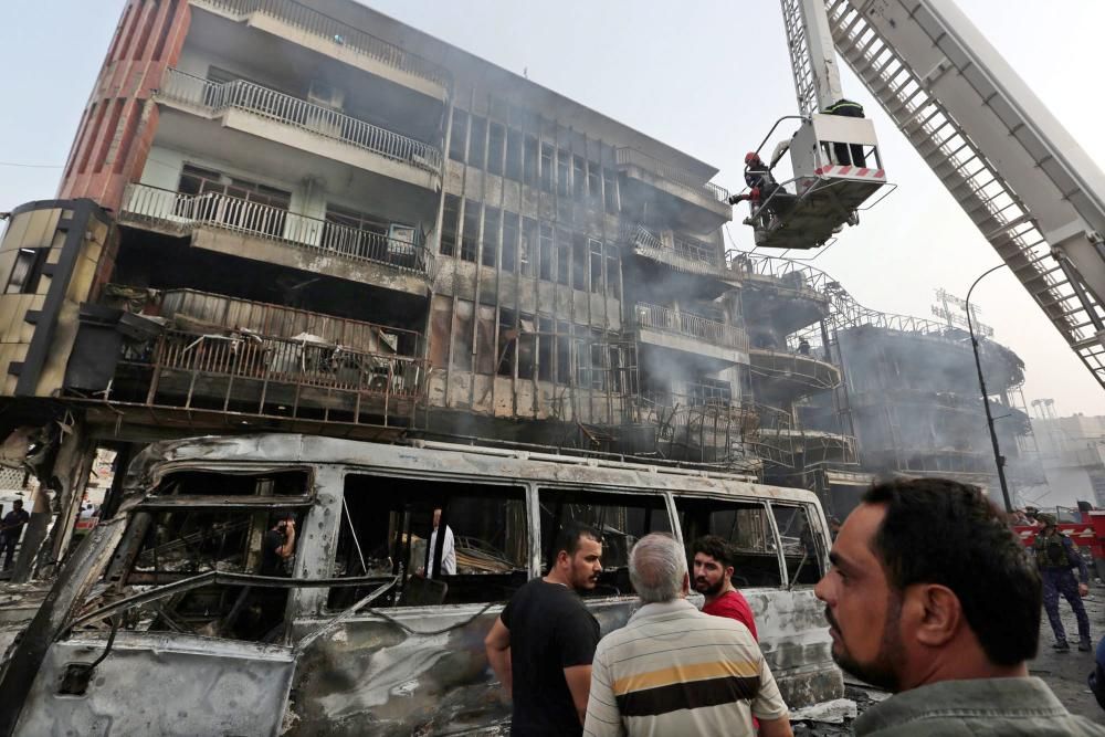125 muertos y 250 heridos en un ataque con coche bomba en Bagdad