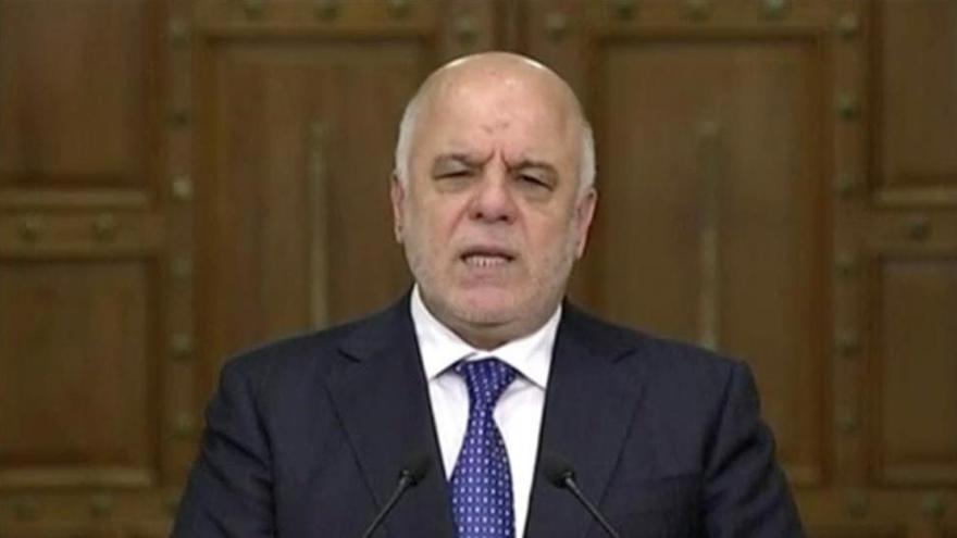 El primer ministro de Irak anuncia el &quot;fin de la guerra&quot; contra el Estado Islámico