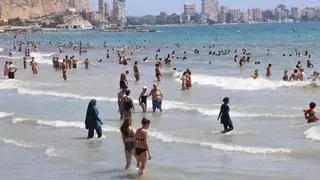 El Mediterráneo en Alicante se calienta a temperaturas propias del Caribe