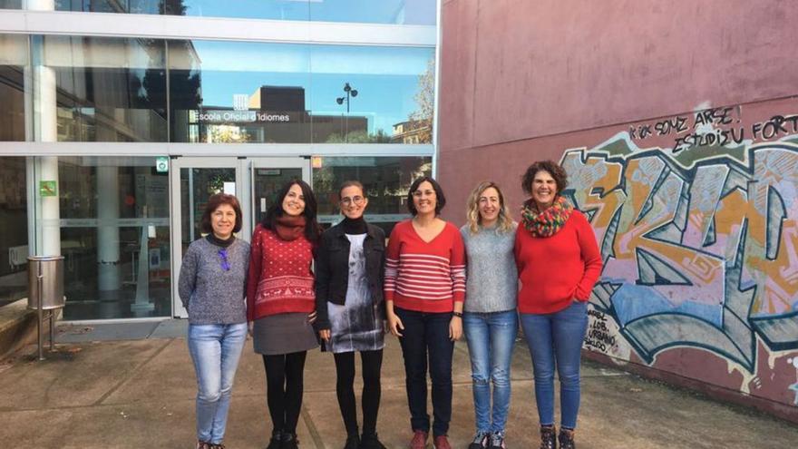 Un grup de docents del centre que han participat en el projecte. | EOI GIRONA