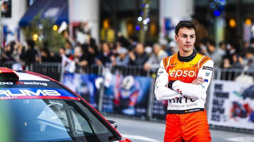 Alejandro Cachón, con buen pie en Japón: es líder de Rally 2 tras la jornada del viernes