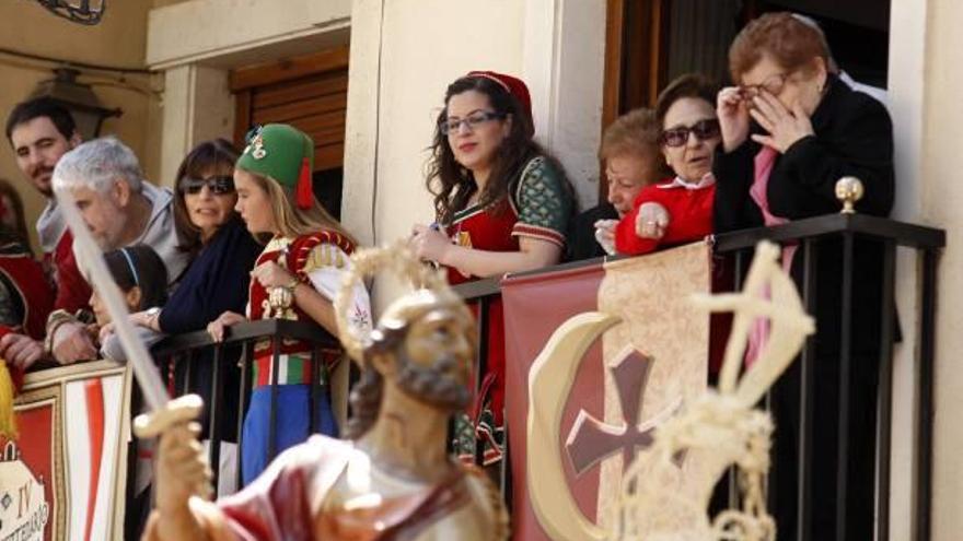 Aplausos y emoción desde los balcones