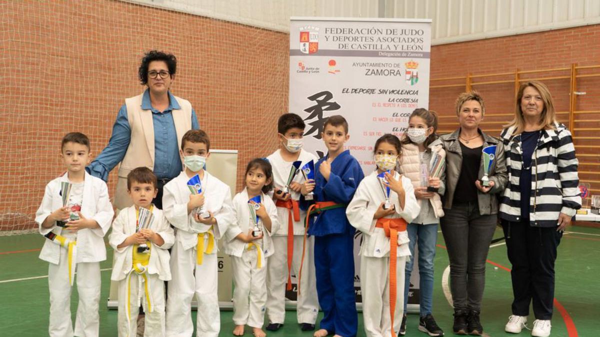 Brillante cierre de curso para el judo zamorano 