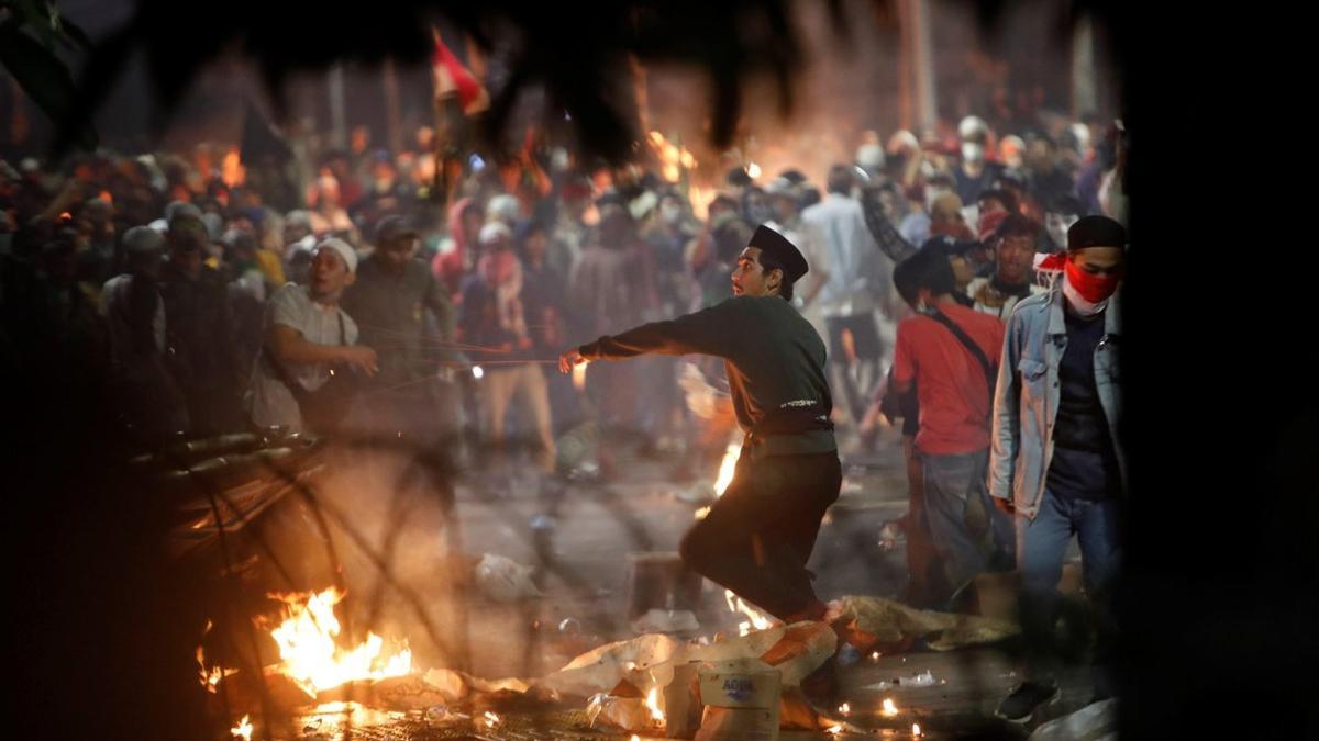 Disturbios en Yakarta