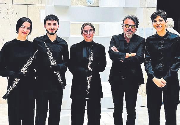 Sandra Martínez, Noé Gómez, Andrea López, Bernardí Roig y Mariona Gòdia.