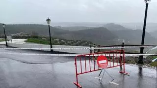 Los temporales provocan un nuevo deslizamiento en la Grieta de Benamejí