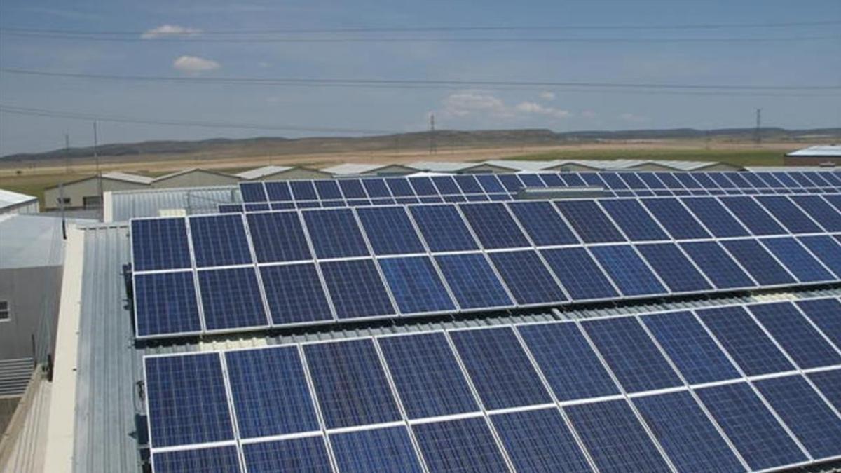 Instalación fotovoltaica en el techo de las instalaciones de Seat en Martorell.