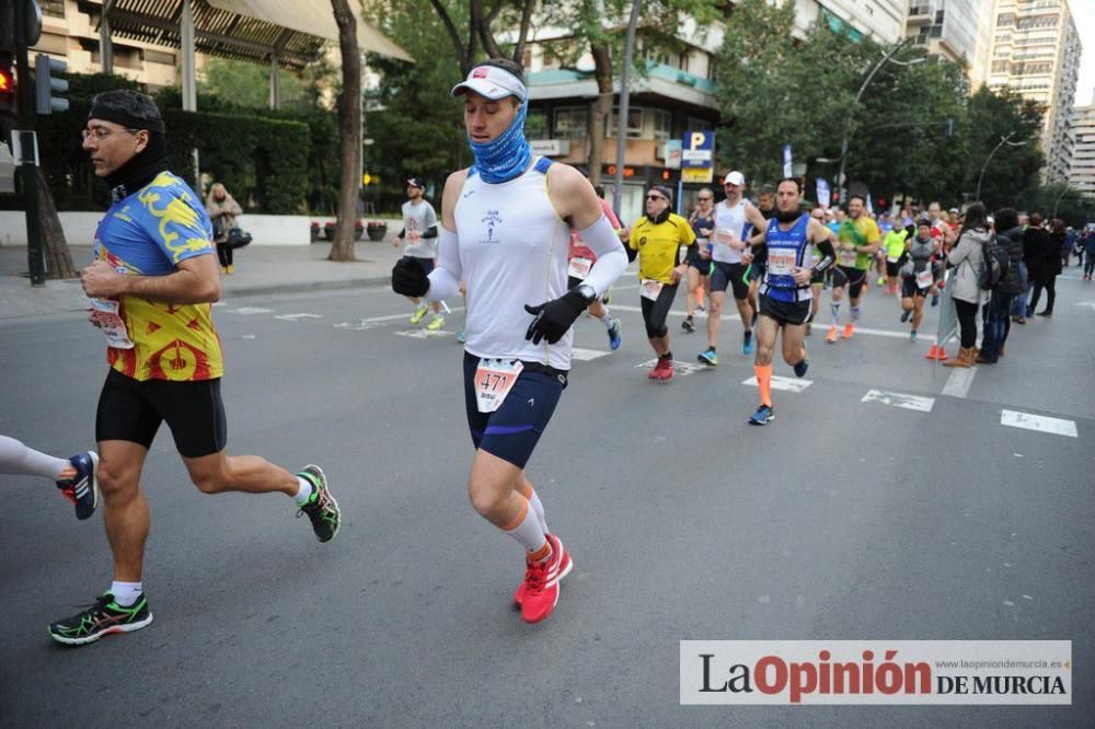 Murcia Maratón. Salida