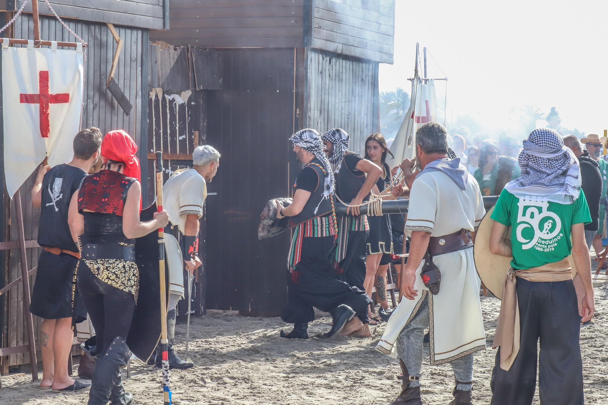 El bando moro asalta Santa Pola tres años después