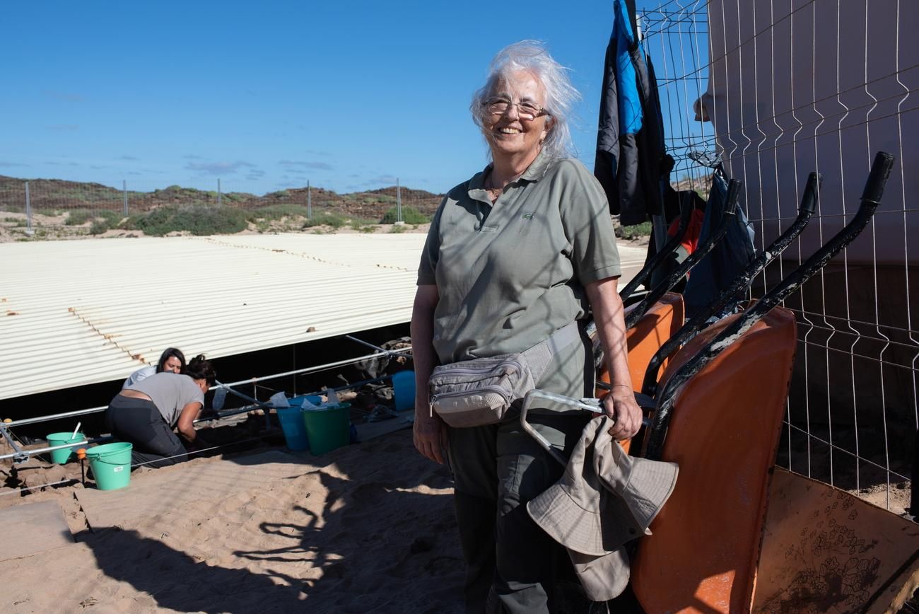 Work resumes at the Lobos I archaeological site