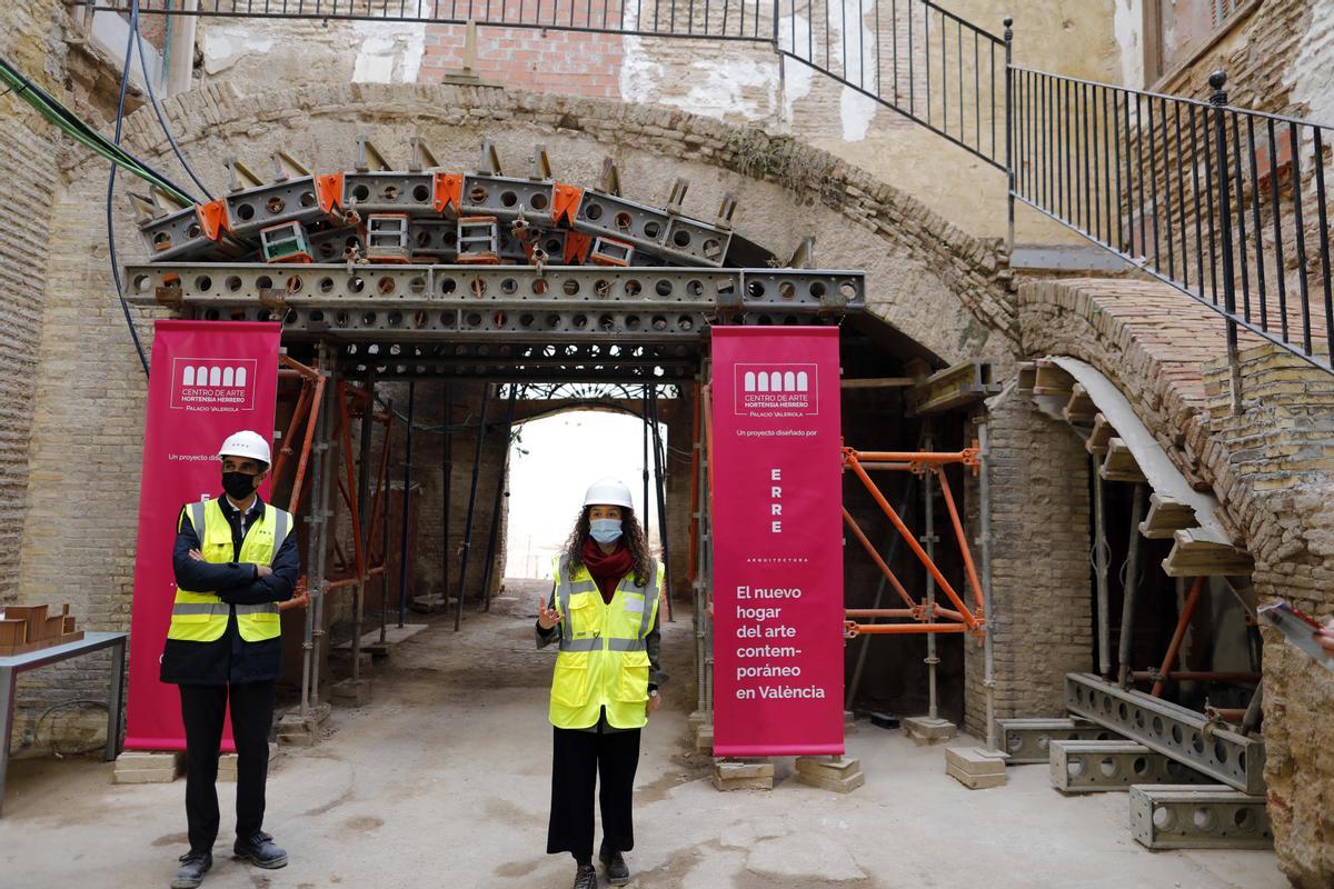 CULTURA // VISITA A LAS OBRAS DEL FUTURO CENTRO DE ARTE DE LA FUNDACION HORTENSIA HERRERO