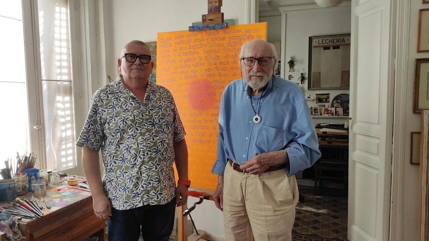 El artista Alfredo Alcaín dona 12 obras contemporáneas al Mu