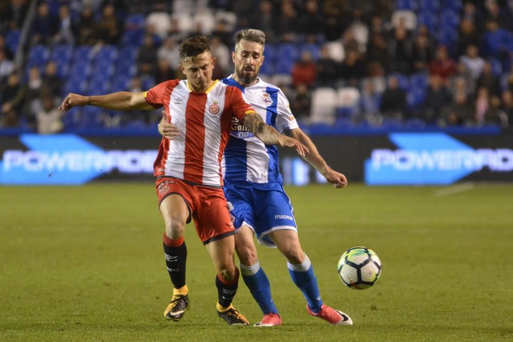 El Deportivo cae ante el Girona en Riazor