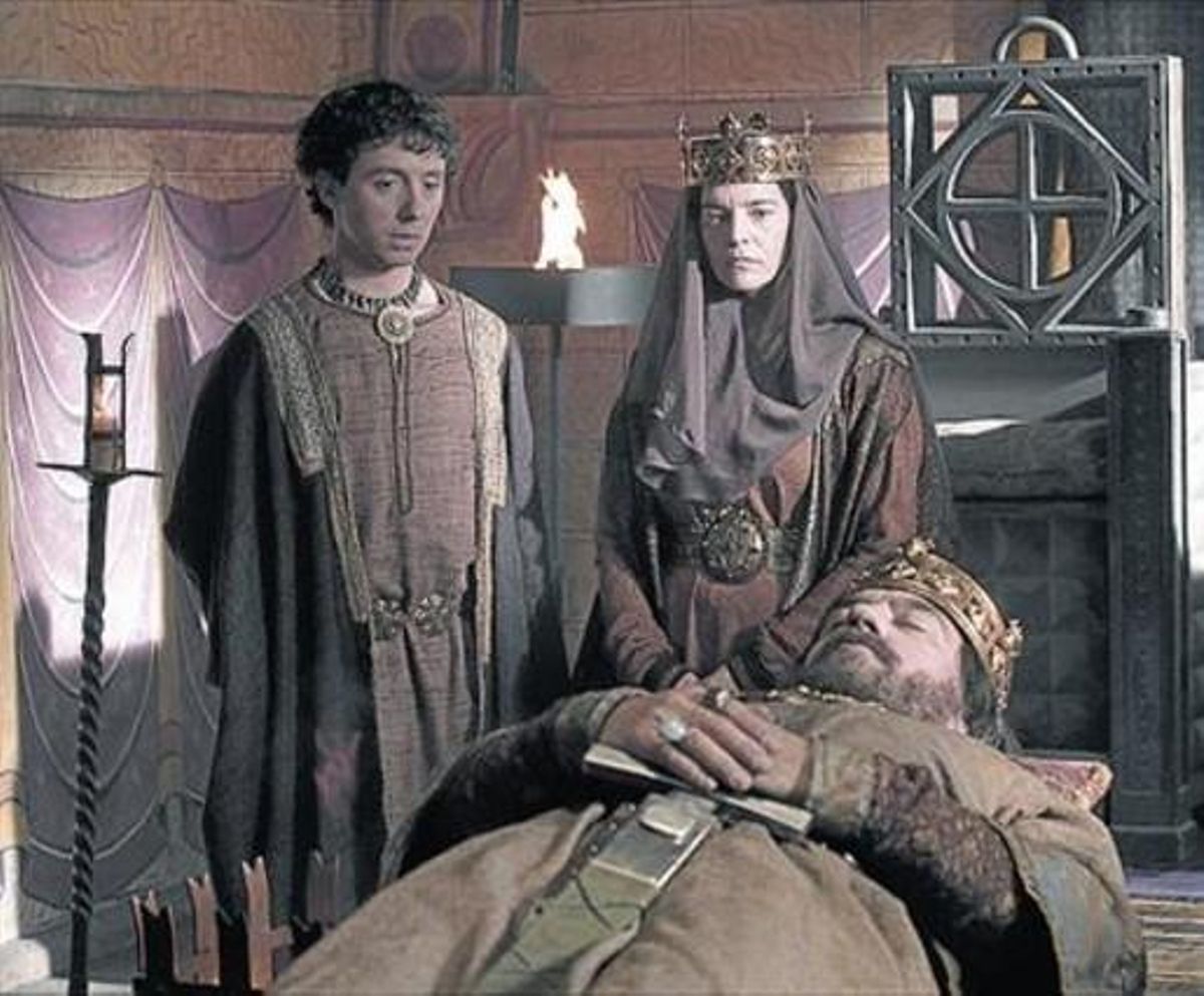 L’actriu Laia Marull, en una escena del telefilm ’Ermessenda’.