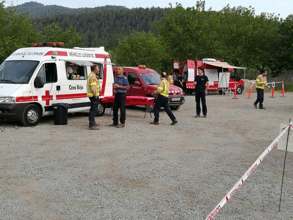 El paisatge a Avinyó, després del foc