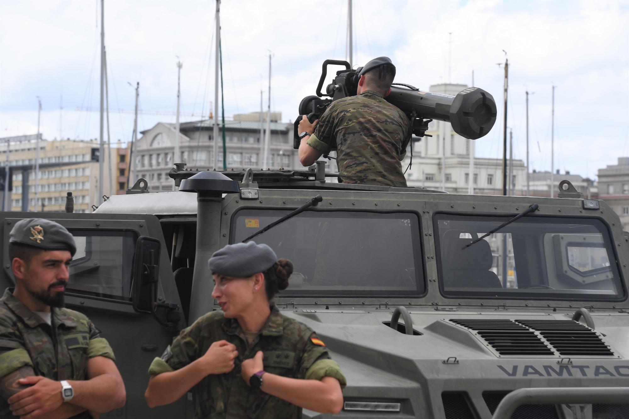 Celebración del Día de las Fuerzas Armadas 2023 en A Coruña