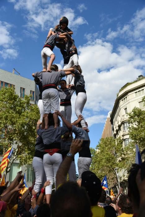 Bagencs a la concentració de Barcelona.