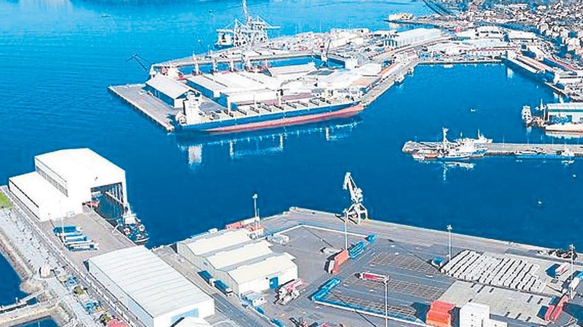 Muelle que se pretende ampliar