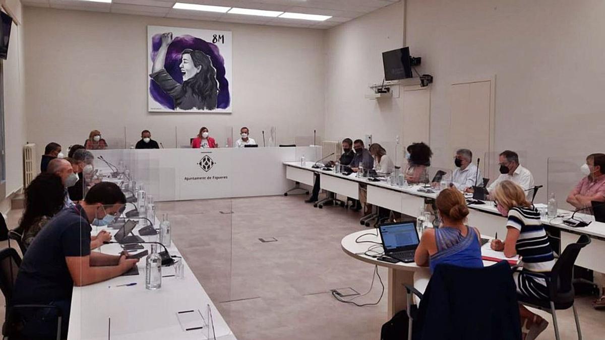 El ple municipal va aprovar ahir el nou pla general. | AJUNTAMENT DE FIGUERES