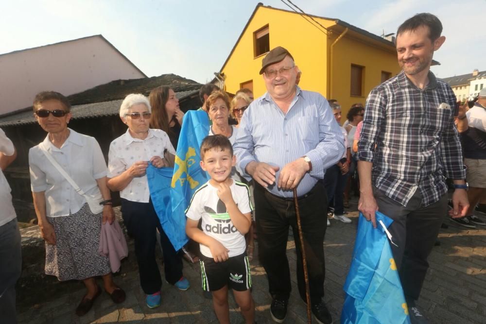 Celebración en Los Oscos del premio "Pueblo ejemplar de Asturias" 2016