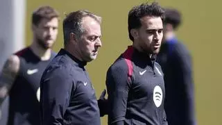 Flick, antes del duelo con el Girona: "Soy muy feliz en el Barça, disfruto aquí con estos jugadorazos"